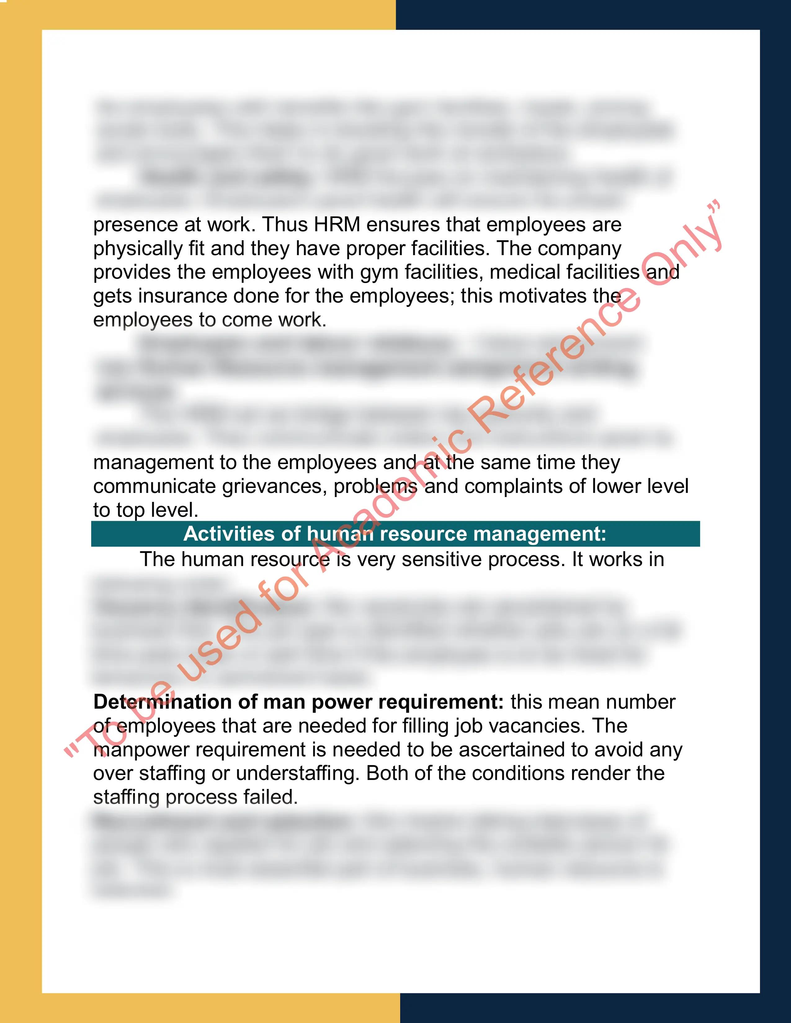 Human resource management help online 1